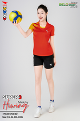 Áo Bóng Chuyền Hiwing Super 3 2025 Màu Đỏ