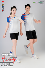 Áo Bóng Chuyền ,Cầu Lông ,Pickleball Hiwing Super 3 New 2025 Màu Trắng