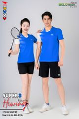 Áo Pickleball Hiwing Super 3 New 2025 Màu Xanh