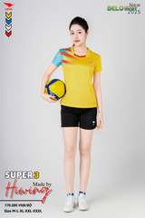 Áo Bóng Chuyền ,Cầu Lông ,Pickleball Hiwing Super 3 New 2025 Màu Vàng