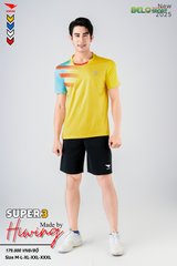 Áo Bóng Chuyền ,Cầu Lông ,Pickleball Hiwing Super 3 New 2025 Màu Vàng