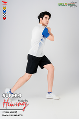 Áo Bóng Chuyền ,Cầu Lông ,Pickleball Hiwing Super 3 New 2025 Màu Trắng