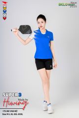 Áo Pickleball Hiwing Super 3 New 2025 Màu Xanh