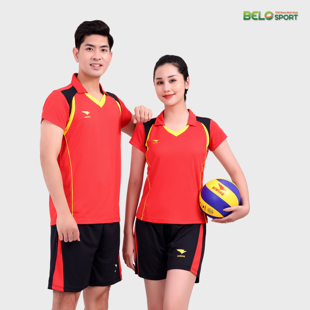 Áo Bóng Chuyền Nam Hiwing H10 Màu Đỏ