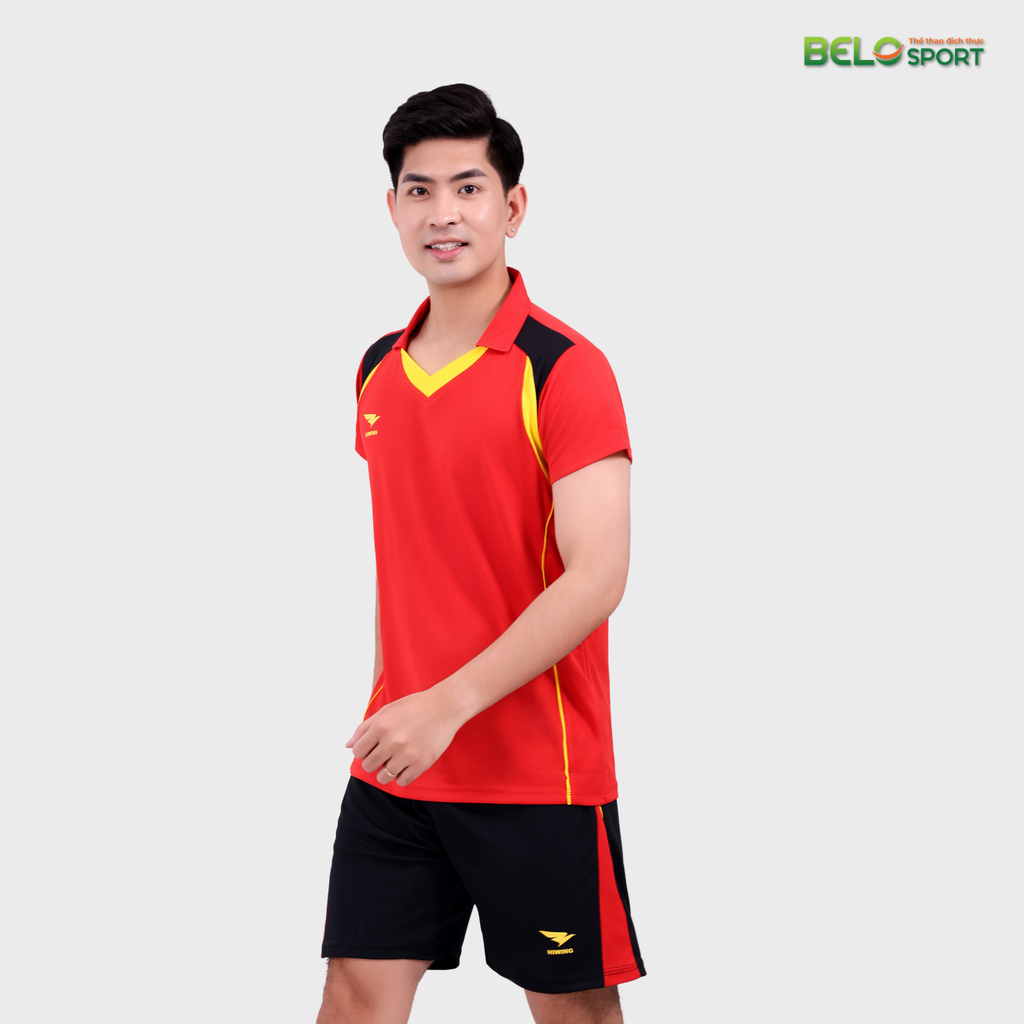 Áo Bóng Chuyền Nam Hiwing H10 Màu Đỏ