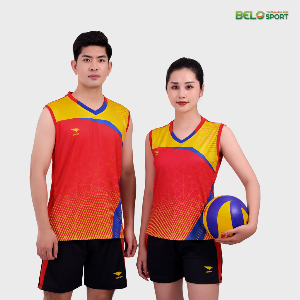 Áo Bóng Chuyền Hiwing H11 Màu Đỏ