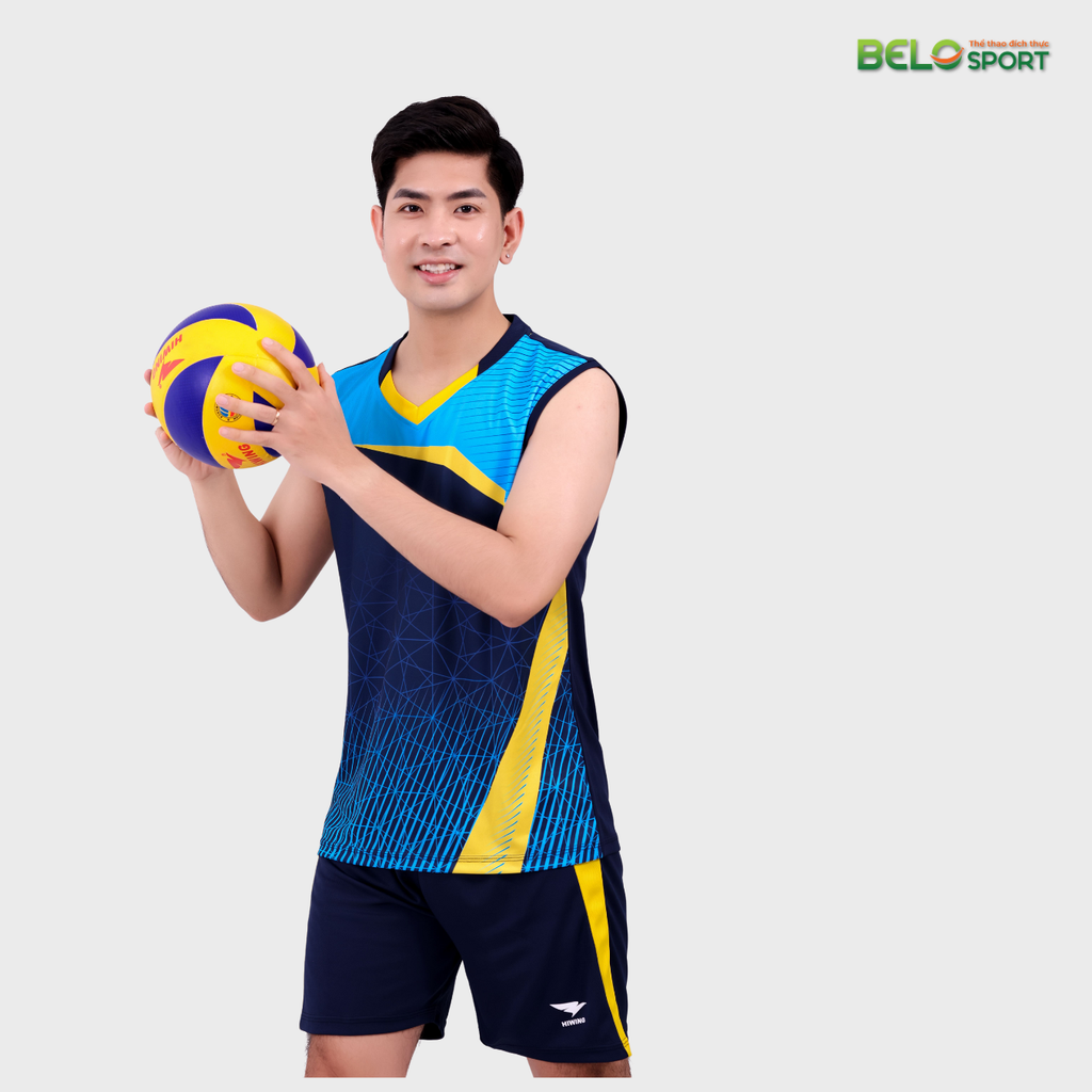 Áo Bóng Chuyền Hiwing H11 Màu Xanh Than