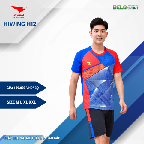 Áo Bóng Chuyền Hiwing H12 Màu Xanh
