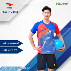 Áo Bóng Chuyền Hiwing H12 Màu Xanh