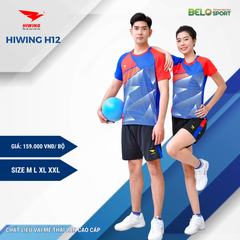 Áo Bóng Chuyền Hiwing H12 Màu Xanh