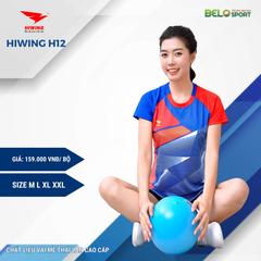Áo Bóng Chuyền Hiwing H12 Màu Xanh