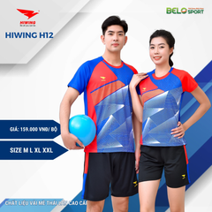Áo Bóng Chuyền Hiwing H12 Màu Xanh