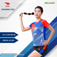Áo Bóng Chuyền Hiwing H12 Màu Xanh