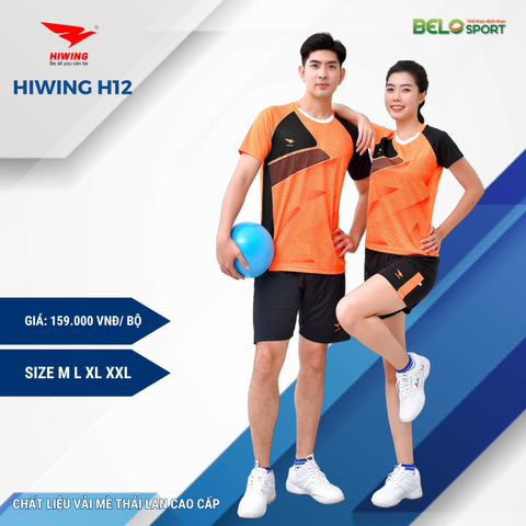 Áo Bóng Chuyền Hiwing H12 Màu Cam