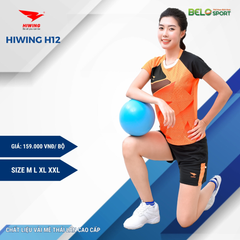 Áo Bóng Chuyền Hiwing H12 Màu Cam