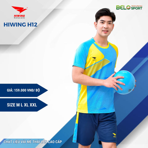 Áo Bóng Chuyền Hiwing H12 Màu Xanh Ngọc