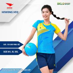 Áo Bóng Chuyền Hiwing H12 Màu Xanh