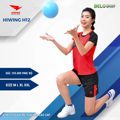 Áo Bóng Chuyền Hiwing H12 Màu đỏ