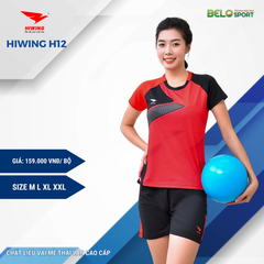 Áo Bóng Chuyền Hiwing H12 Màu đỏ