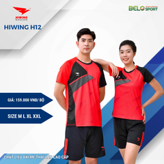 Áo Bóng Chuyền Hiwing H12 Màu đỏ