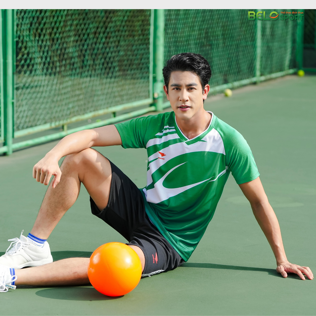 Áo Bóng Chuyền Hiwing H13 Màu Xanh Lá