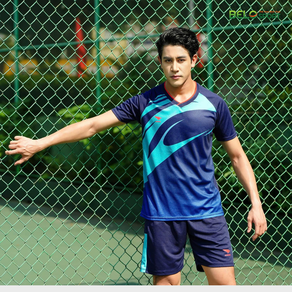 Áo Bóng Chuyền Hiwing H13 Màu Xanh