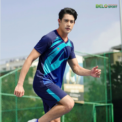 Áo Bóng Chuyền Hiwing H13 Màu Xanh