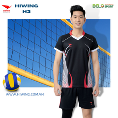 Áo Bóng Chuyền Nam Hiwing H3 Wolverine Màu Đỏ