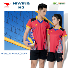 Áo Bóng Chuyền Nam Hiwing H3 Wolverine Màu Đỏ