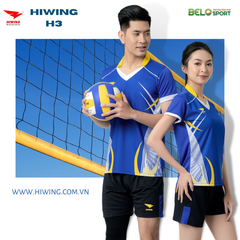 Áo Bóng Chuyền Nam Hiwing H3 Wolverine Màu Xanh