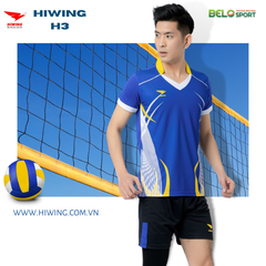 Áo Bóng Chuyền Nam Hiwing H3 Wolverine Màu Xanh