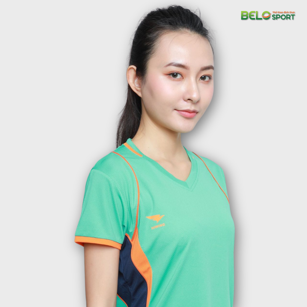 Áo Bóng Chuyền Nữ Hiwing H5 Màu Xanh Lá