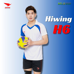 Áo Bóng Chuyền Nam Hiwing H6 Màu Trắng