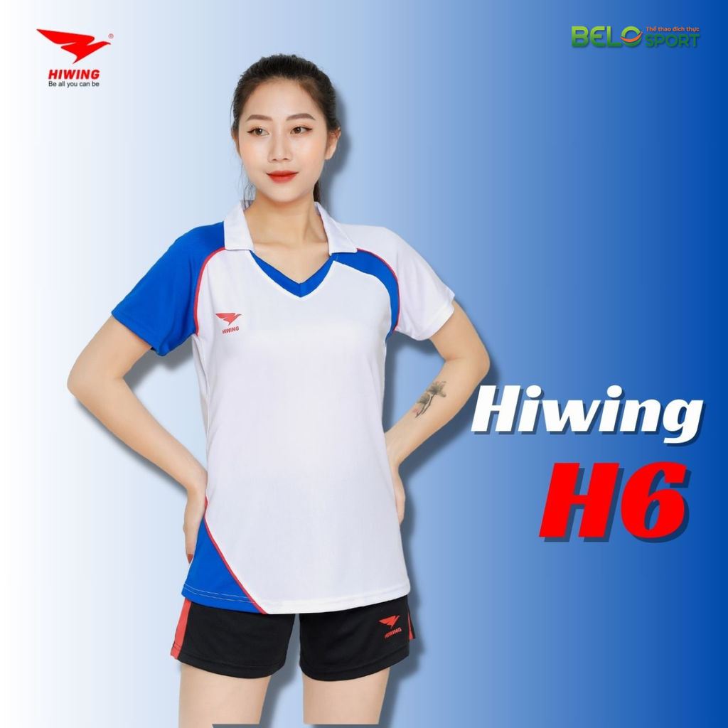 Áo Bóng Chuyền Nữ Hiwing H6 Màu Vàng