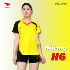 Áo Bóng Chuyền Nữ Hiwing H6 Màu Xanh Ngọc