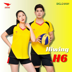 Áo Bóng Chuyền Nam Hiwing H6 Màu Vàng