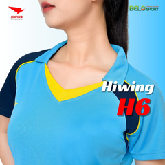 Áo Bóng Chuyền Nữ Hiwing H6 Màu Xanh Ngọc