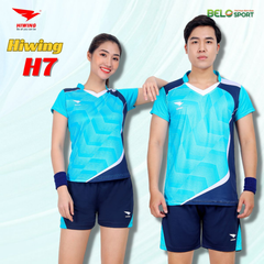 Áo Bóng Chuyền Nữ Hiwing H7 Màu Xanh Ngọc