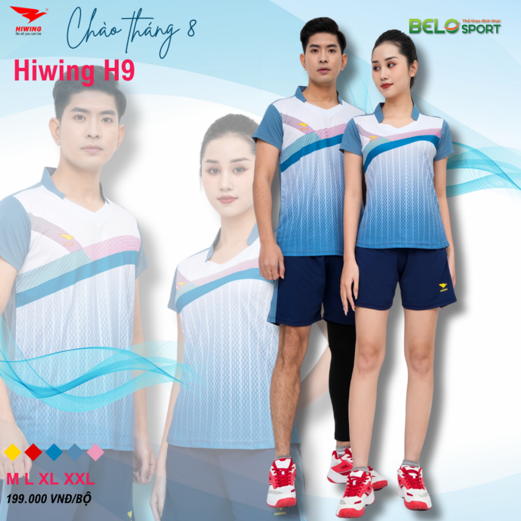 Áo Bóng Chuyền Nữ Hiwing H9 Màu Xám