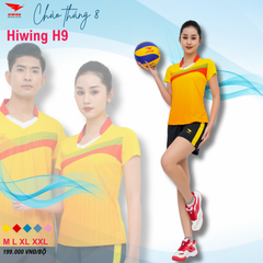Áo Bóng Chuyền Nữ Hiwing H9 Màu Vàng