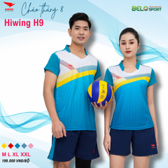 Áo Bóng Chuyền Nam Hiwing H9 Màu Xanh