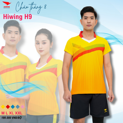 Áo Bóng Chuyền Nam Hiwing H9 Màu Vàng