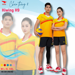 Áo Bóng Chuyền Nam Hiwing H9 Màu Vàng