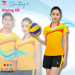 Áo Bóng Chuyền Nữ Hiwing H9 Màu Xám