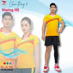 Áo Bóng Chuyền Nam Hiwing H9 Màu Vàng