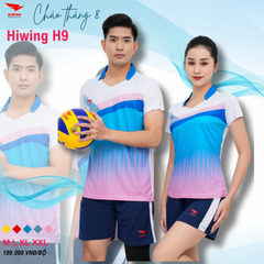 Áo Bóng Chuyền Nam Hiwing H9 Màu Hồng