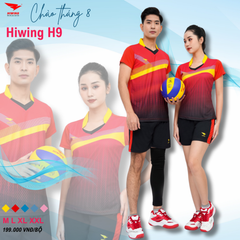 Áo Bóng Chuyền Nữ Hiwing H9 Màu Đỏ