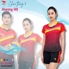 Áo Bóng Chuyền Nữ Hiwing H9 Màu Đỏ