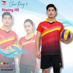 Áo Bóng Chuyền Nam Hiwing H9 Màu Xanh