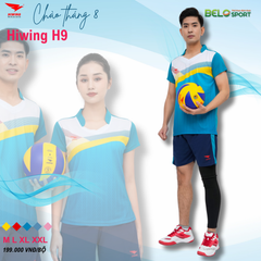 Áo Bóng Chuyền Nam Hiwing H9 Màu Xanh